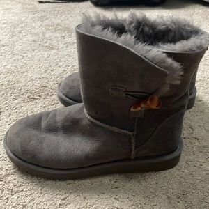 Grey Boots
